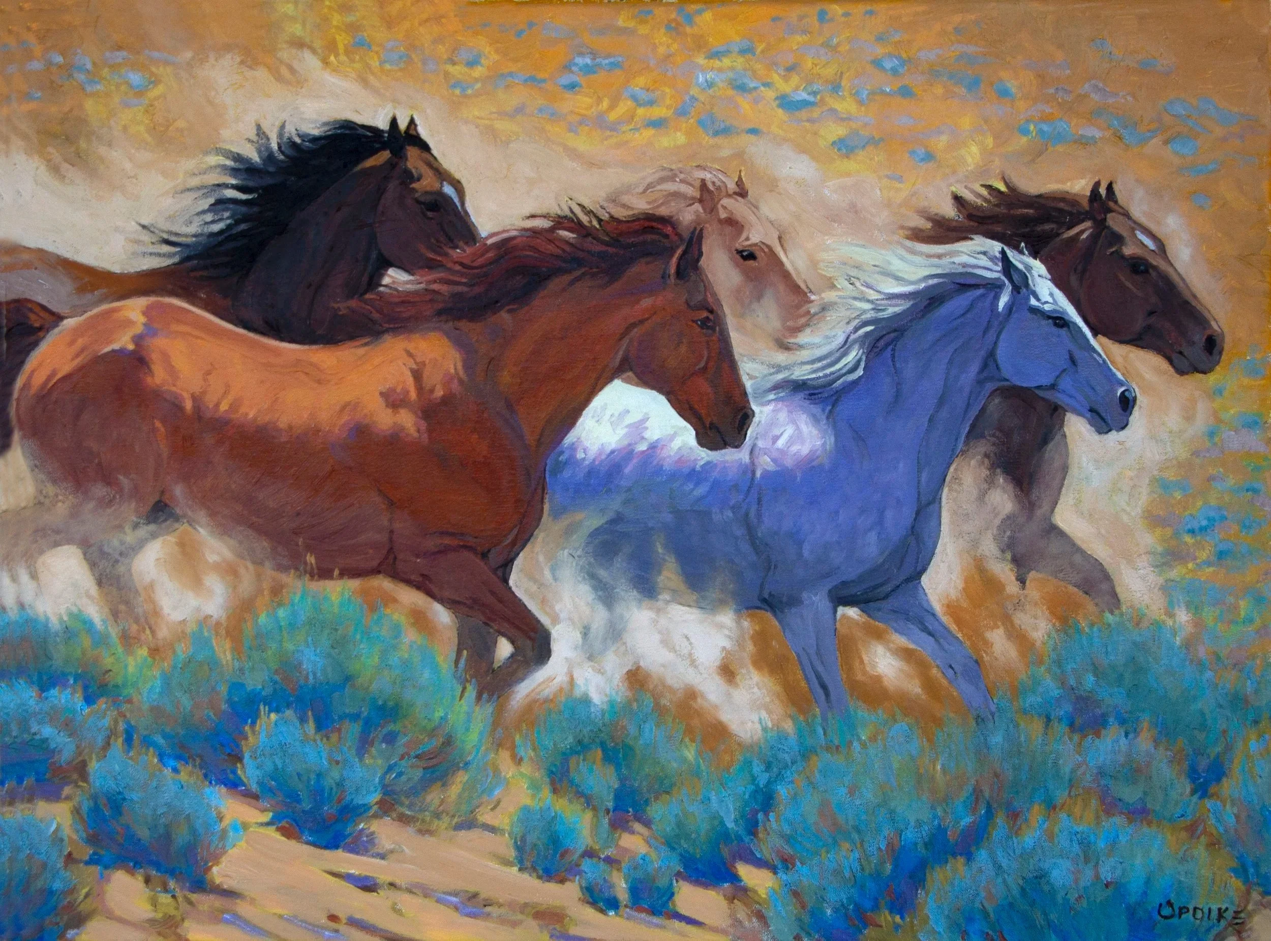 Dance of Golden Dust