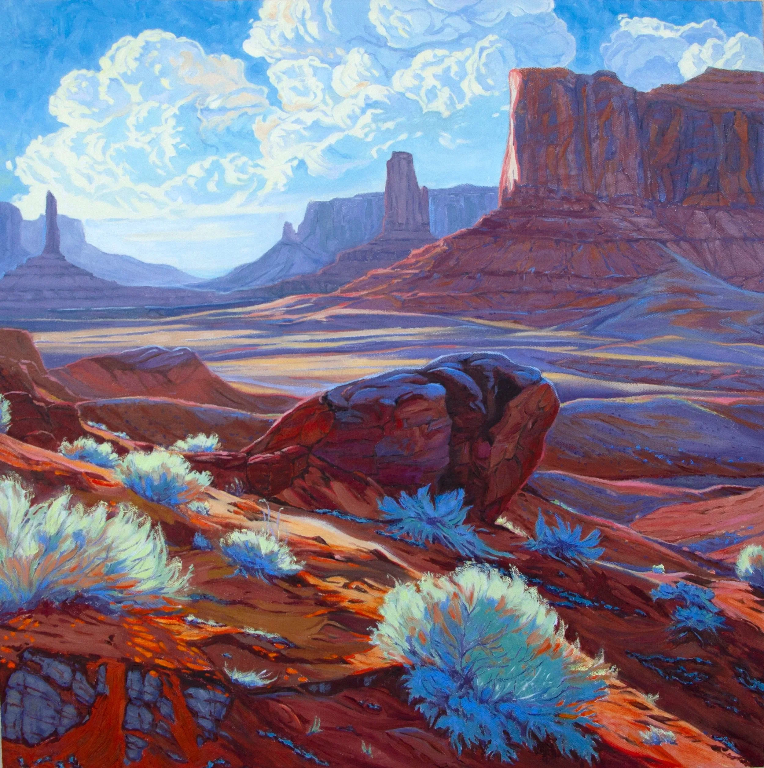 Cloud Song over Red Earth