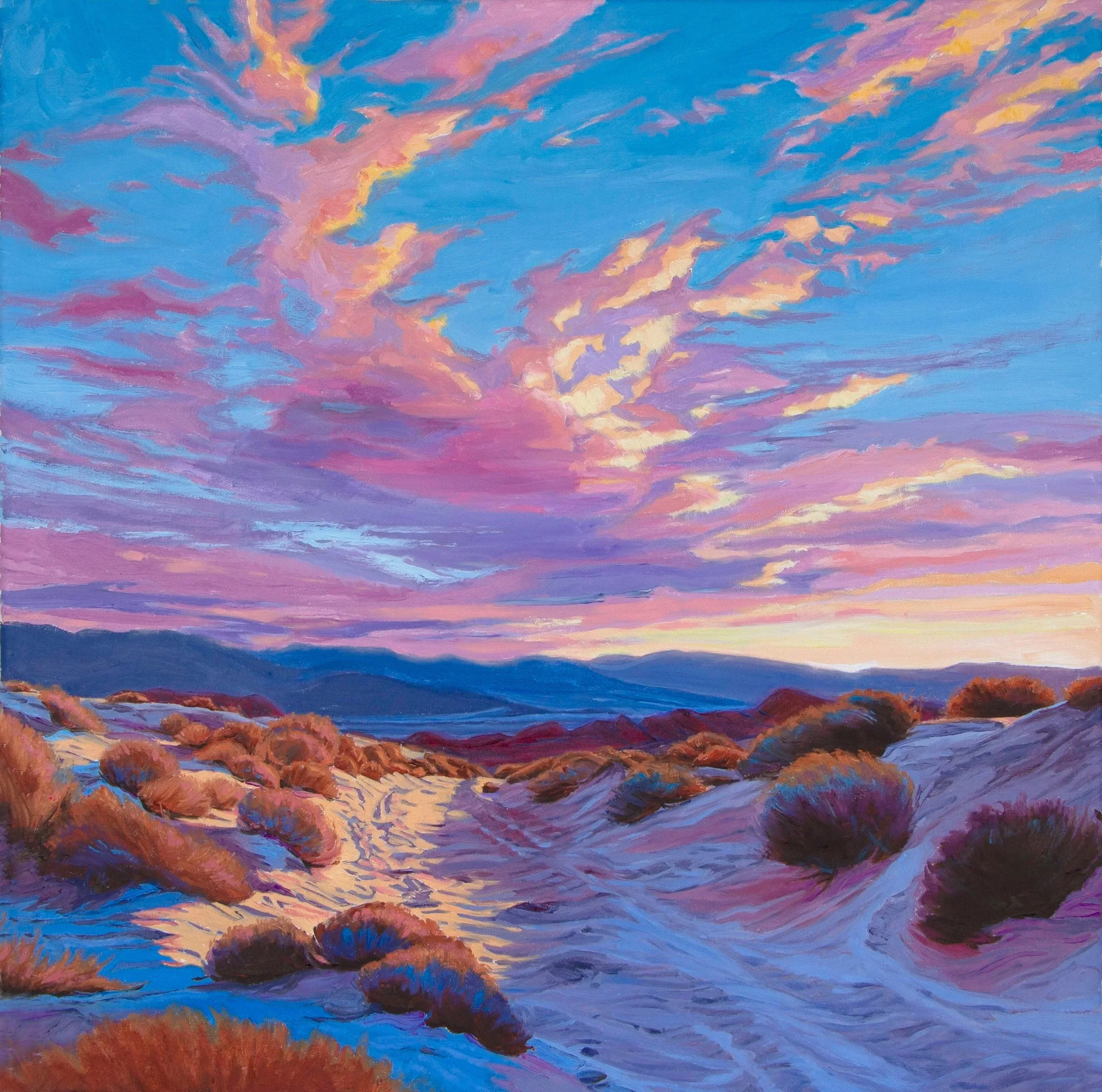 Rose and Sapphire Dawn