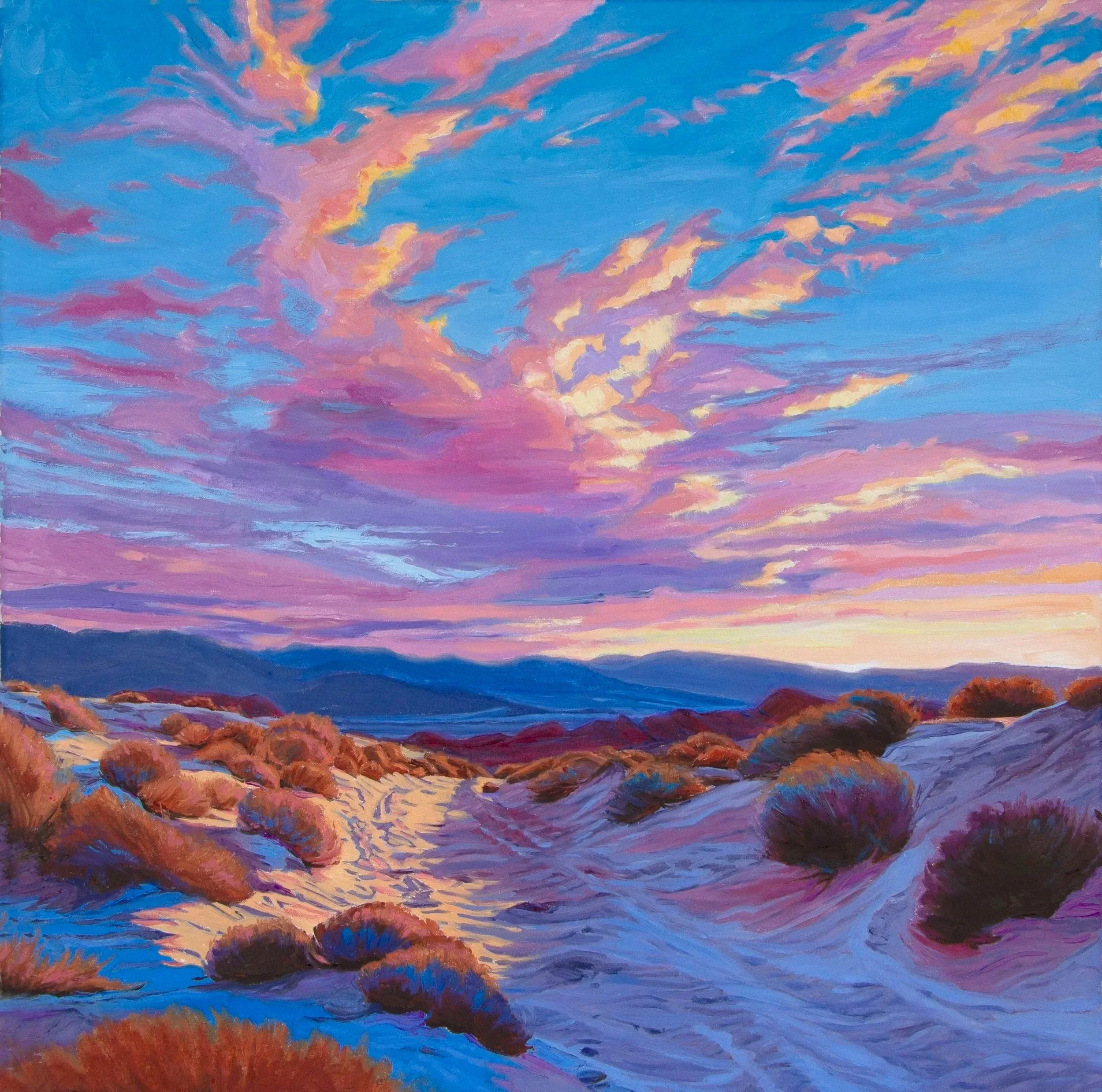 Rose and Sapphire Dawn
