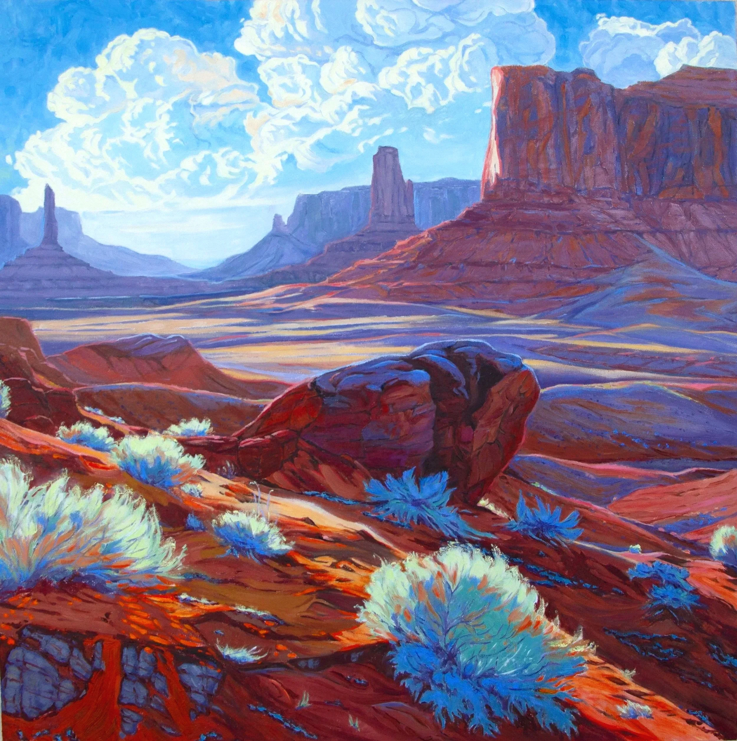 Cloud Song over Red Earth