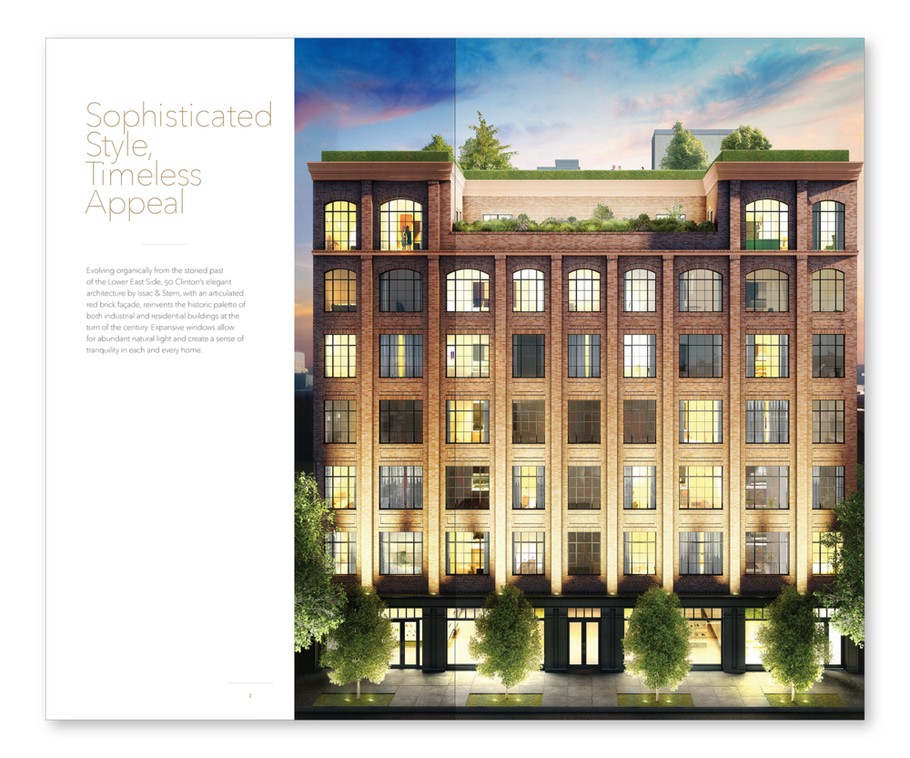 50 Clinton St. Branding / Brochure