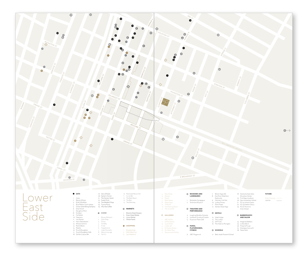 50 Clinton St. Branding / Brochure