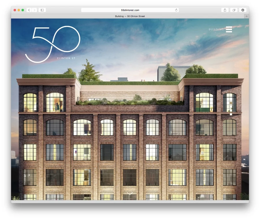 Douglas Elliman / 50 Clinton Street / Website
