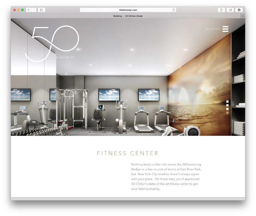 Douglas Elliman / 50 Clinton Street / Website