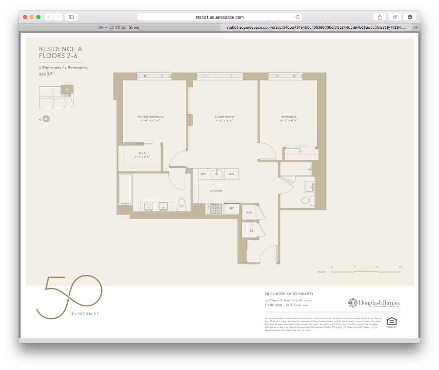 Douglas Elliman / 50 Clinton Street / Website