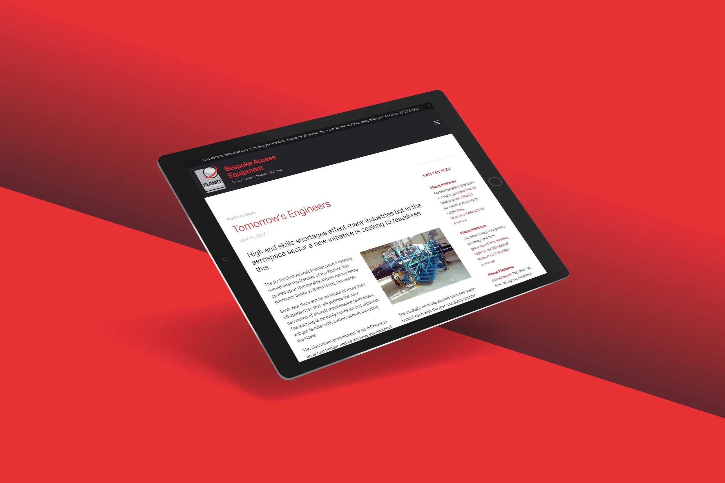 With a fully responsive design