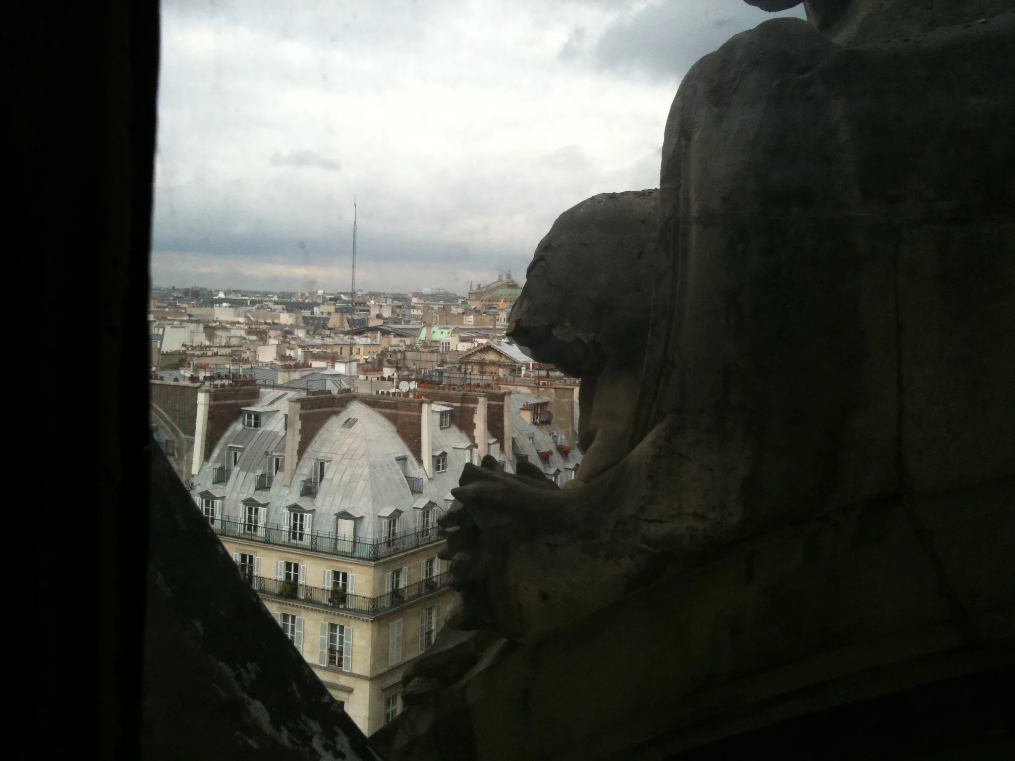 Paris rooftops. Photo: DelRae