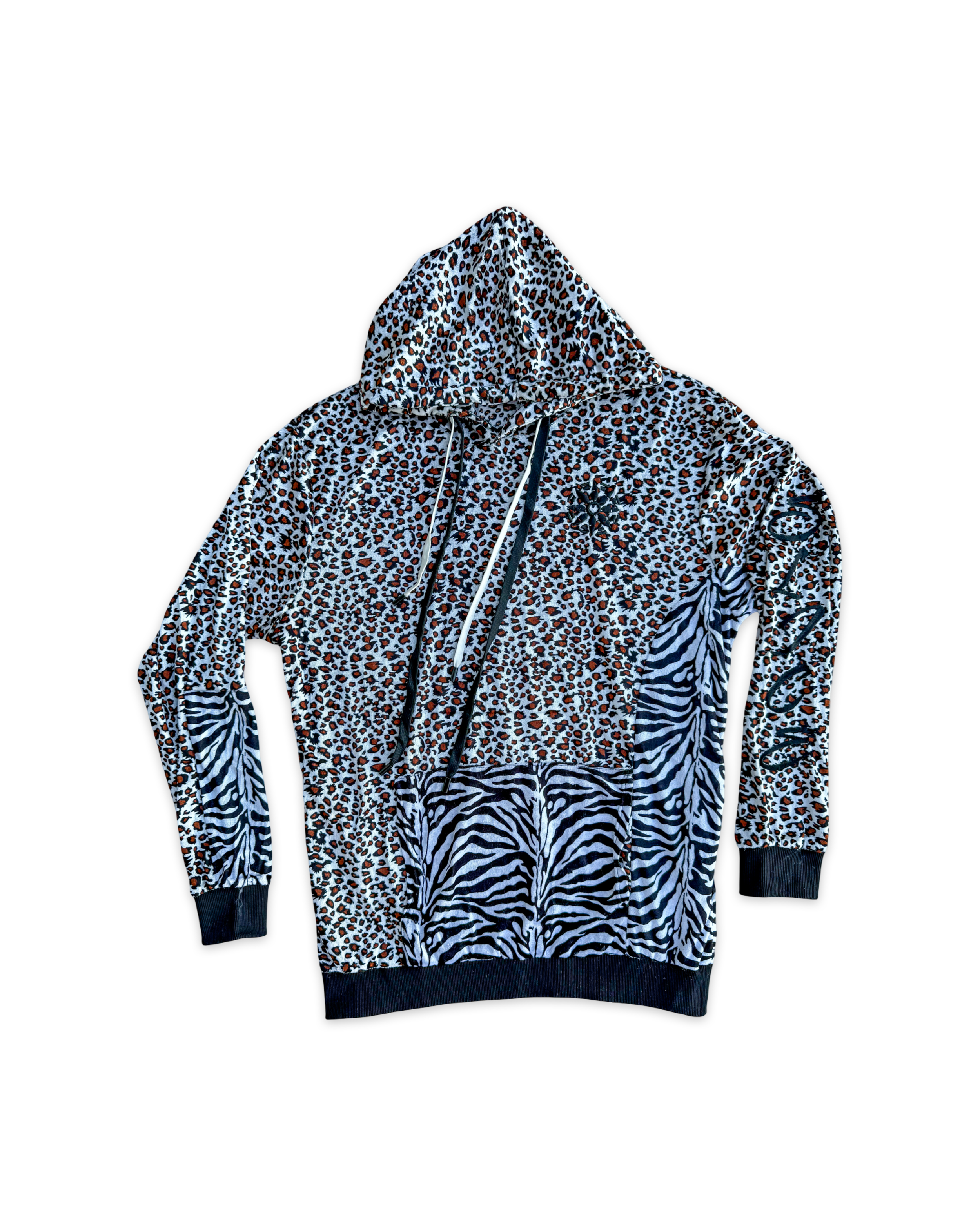 “WildStyle” Cheetah/Zebra Velour Tracksuit