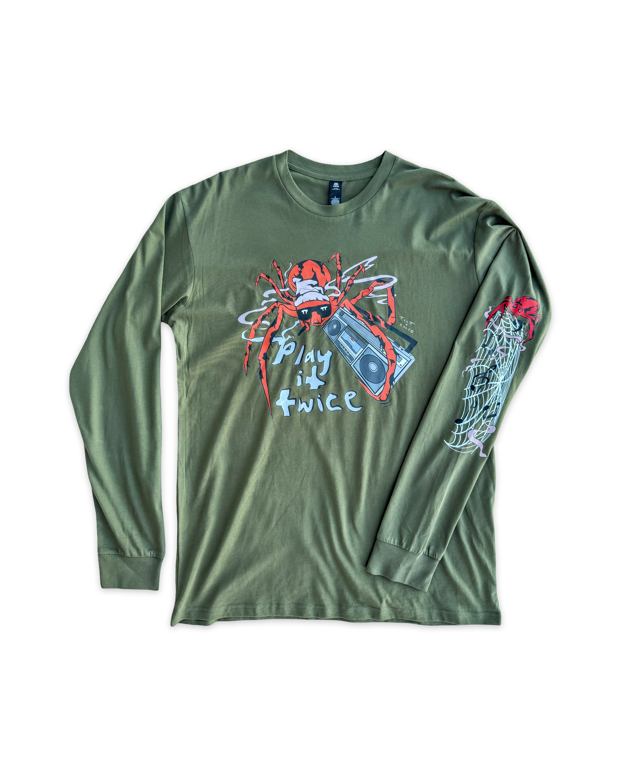 "Play It Twice" Long Sleeve