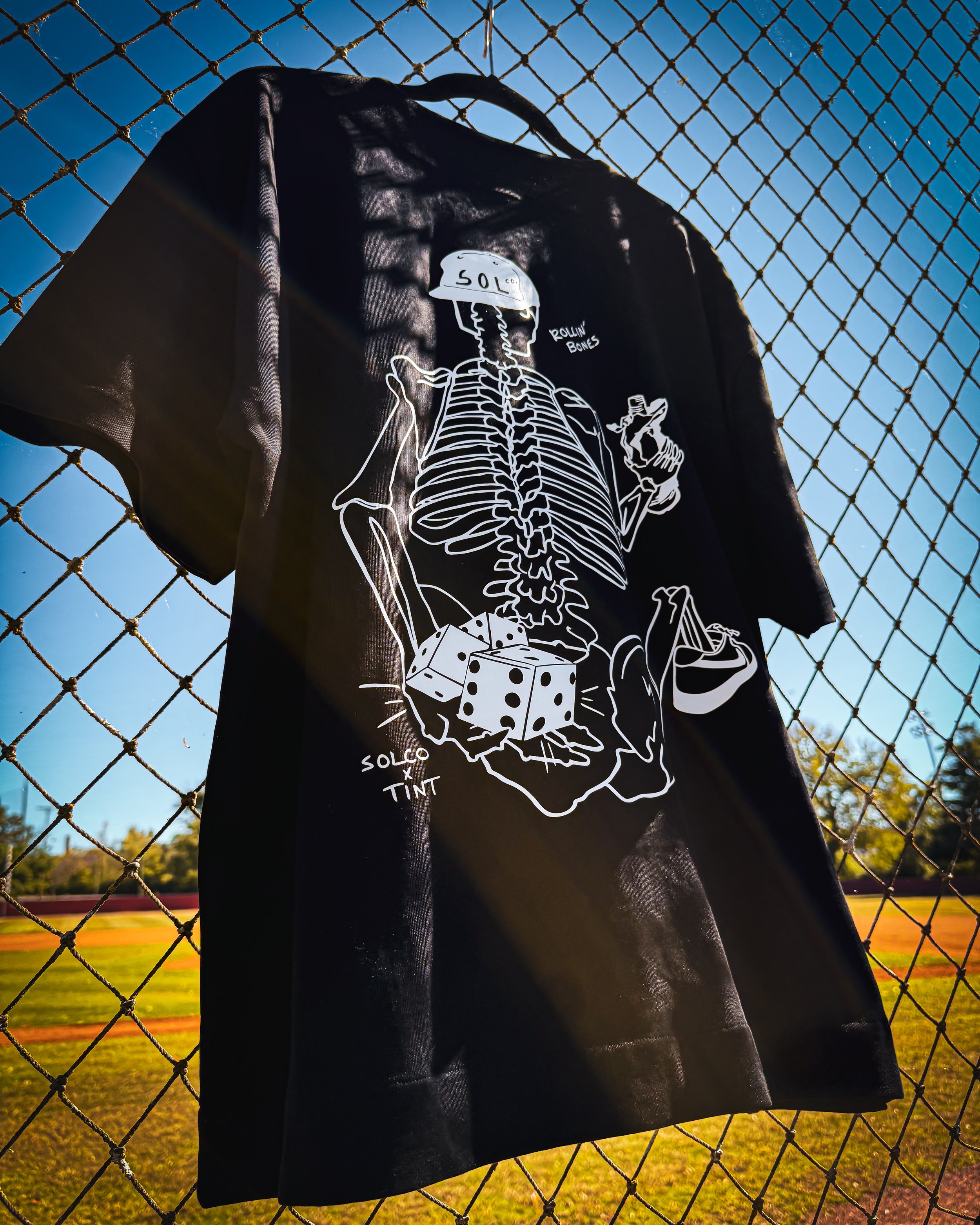 "Rollin' Bones" Baseball Jersey