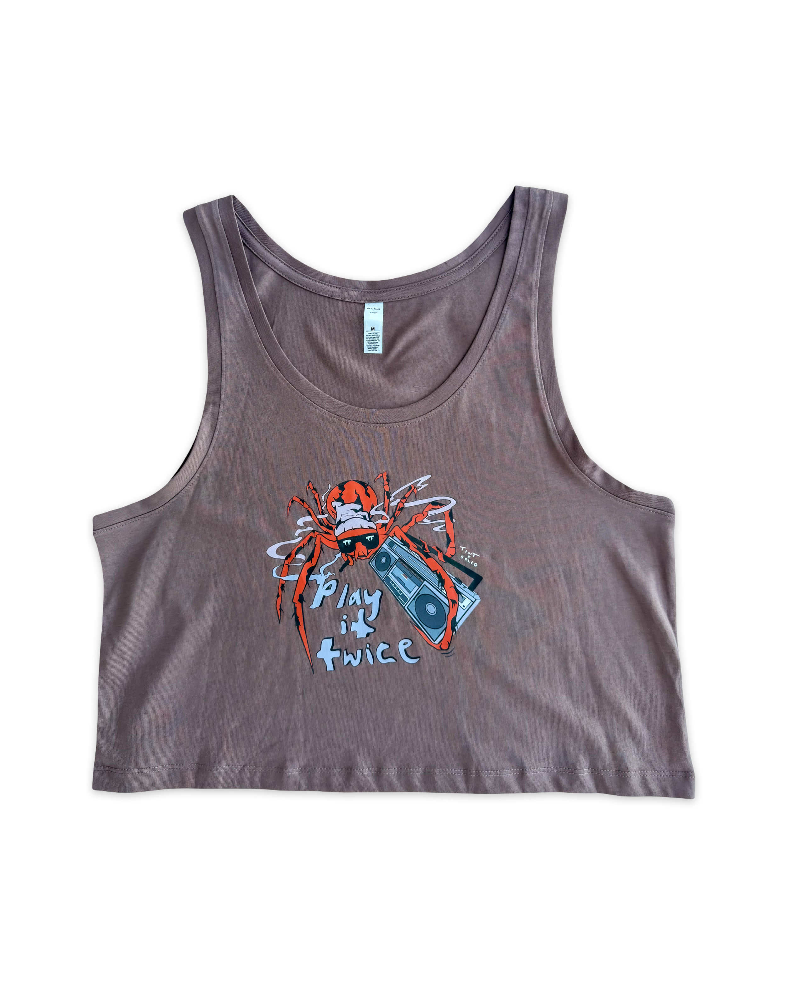 "Play It Twice" Crop Top