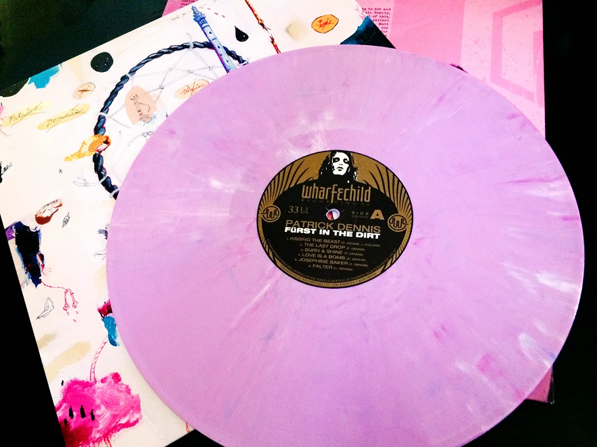 Pink 12" Vinyl ready for spinning!