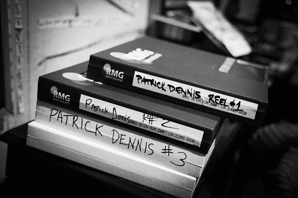The 'Fürst In The Dirt' 8-track session tapes (2014). Photo Stacie Huckeba.