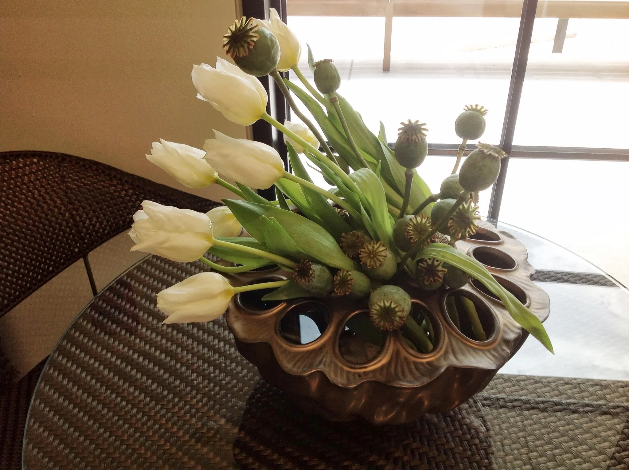 Houston, TX Event Design- JANUS et Cie- Maxit Flower Design Modern Flower Details 