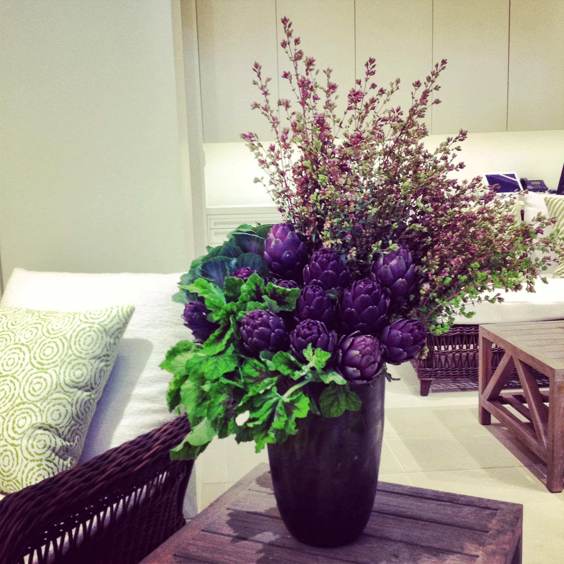 Houston, TX Events- JANUS et Cie-Maxit Flower Purple Flower Arrangements in Houston, TX