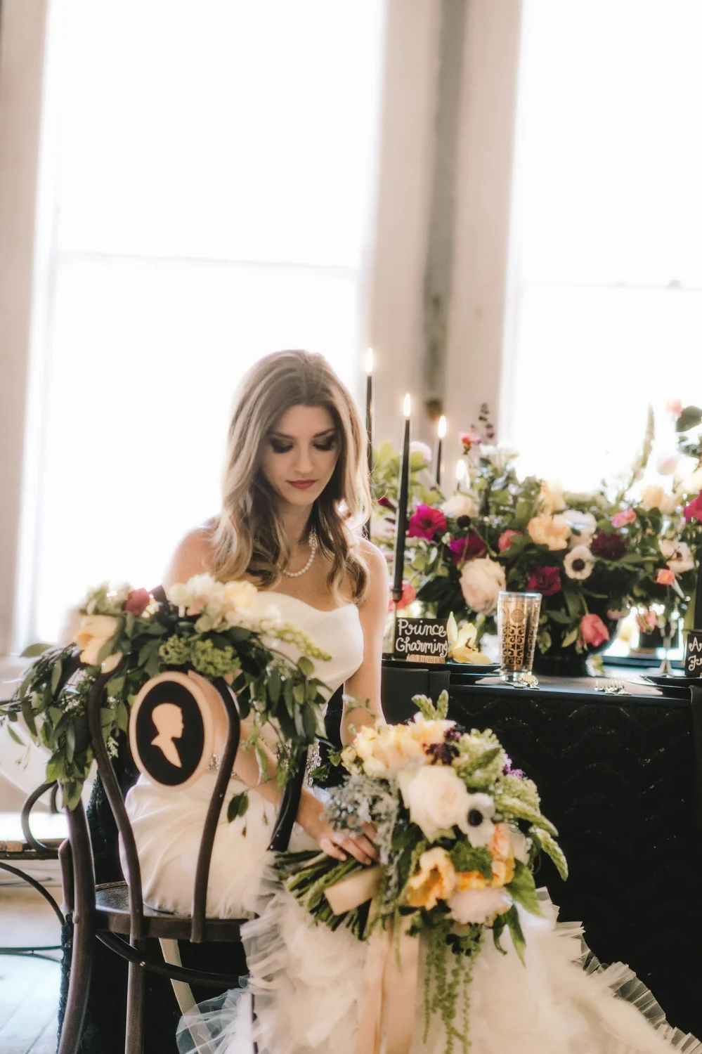 Maxit Floral Design Photoshoot- Dark Flowers- Houston, TX