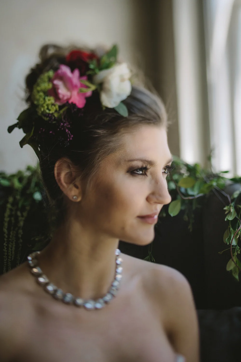 Maxit Flower Design- Bride Hair Piece- Houston Events