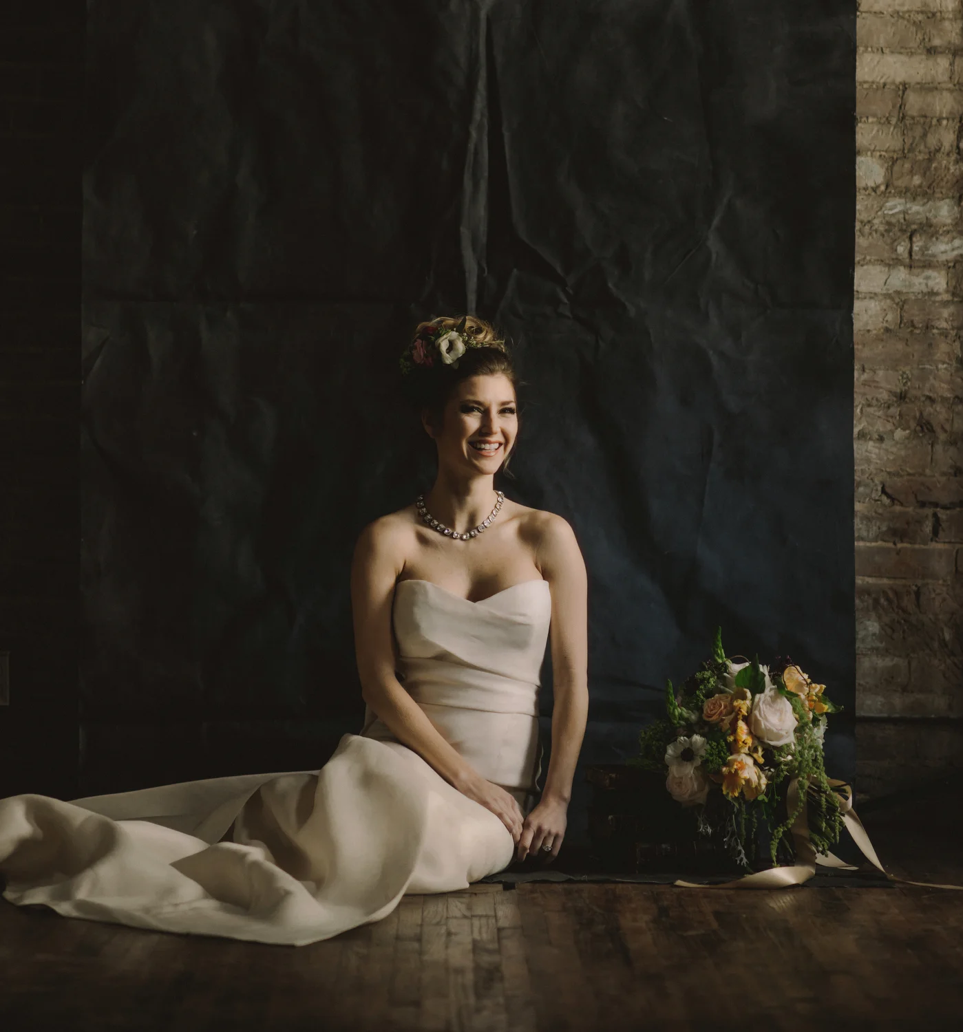 Bride- Dark Flowers- Maxit- Houston, TX Events