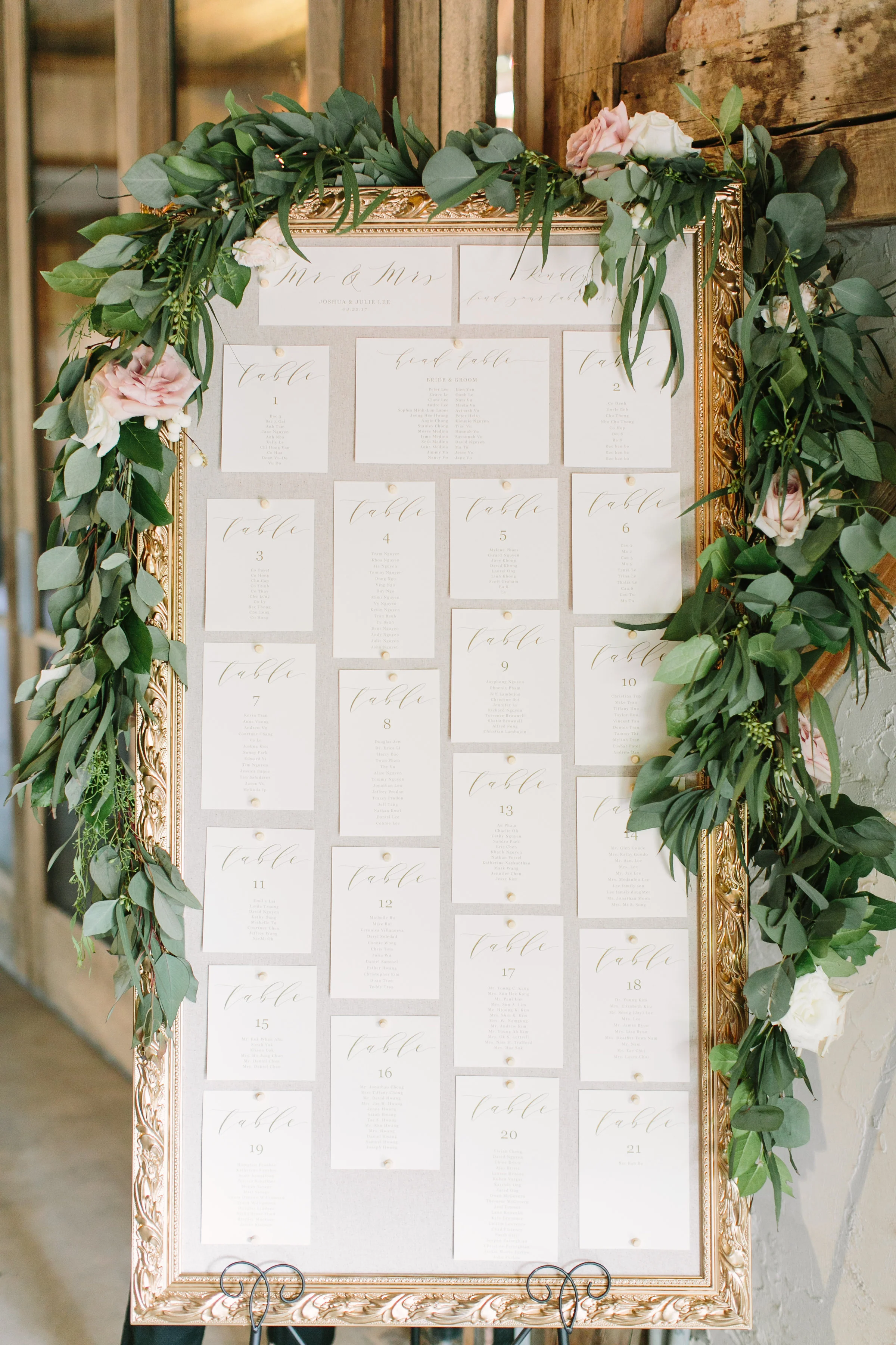 Escort Card Sign Houston Wedding Maxit.JPG