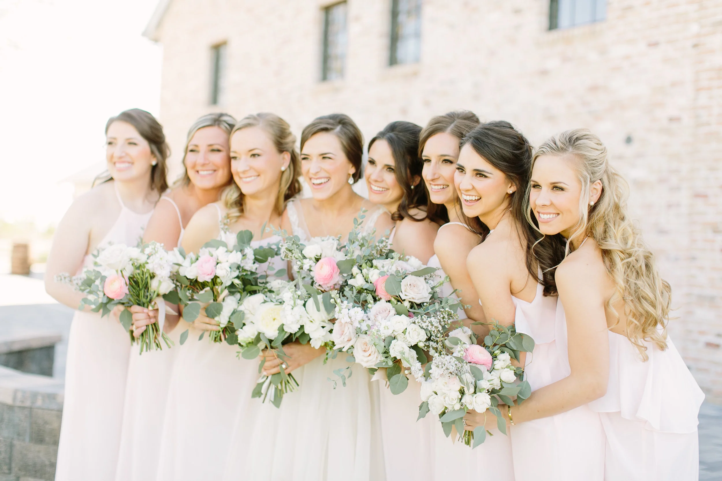 Bride and Bridemsaids Laughing Maxit.JPG