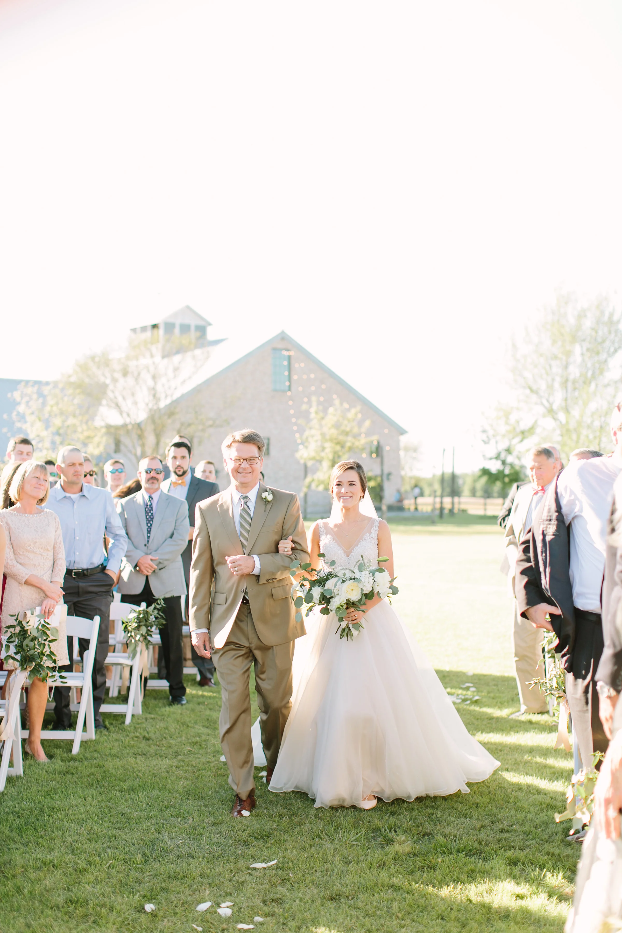 Bride and Father walking down aisle Maxit Design Co.JPG