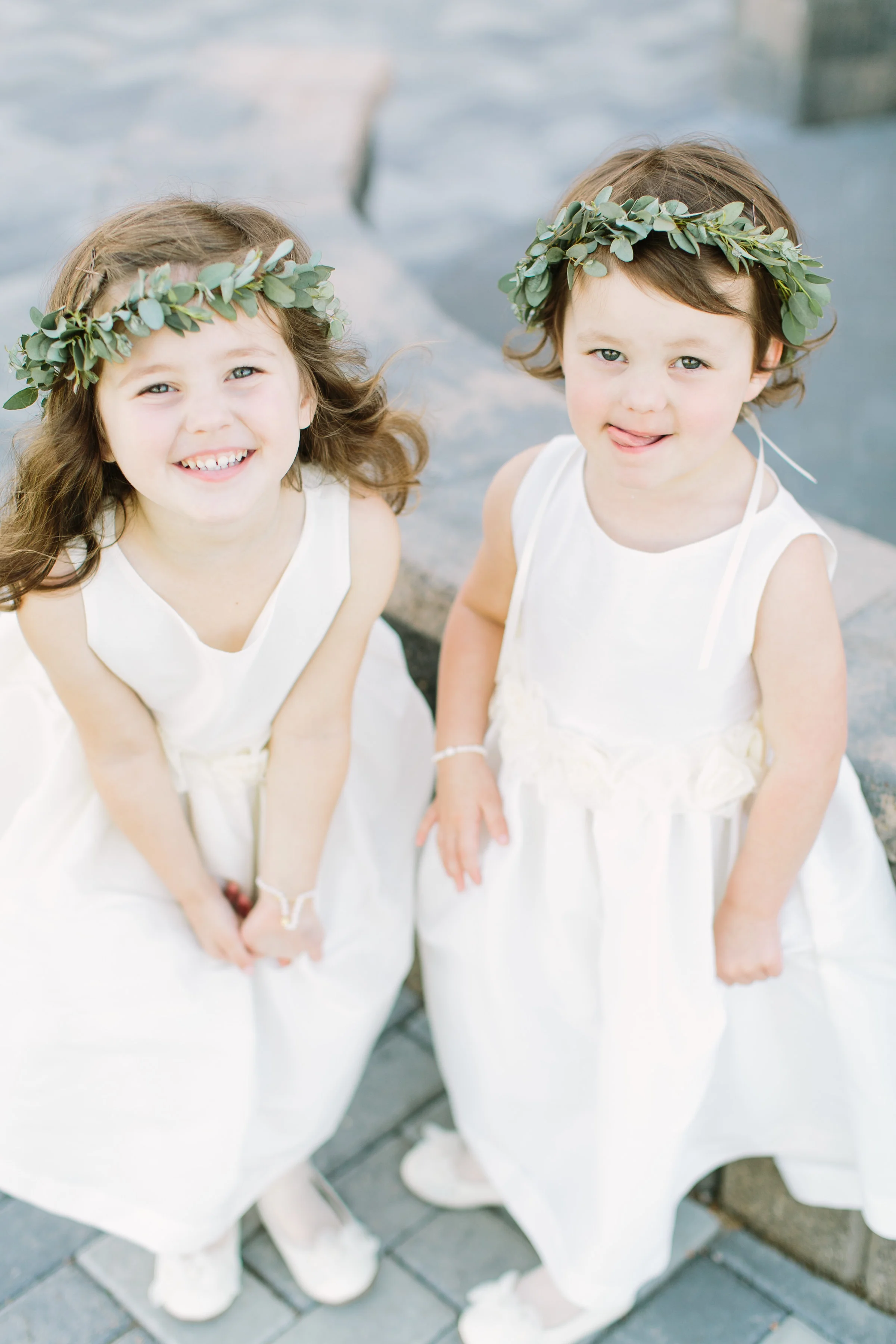 Flower Girl eucalyptus flower crown.JPG