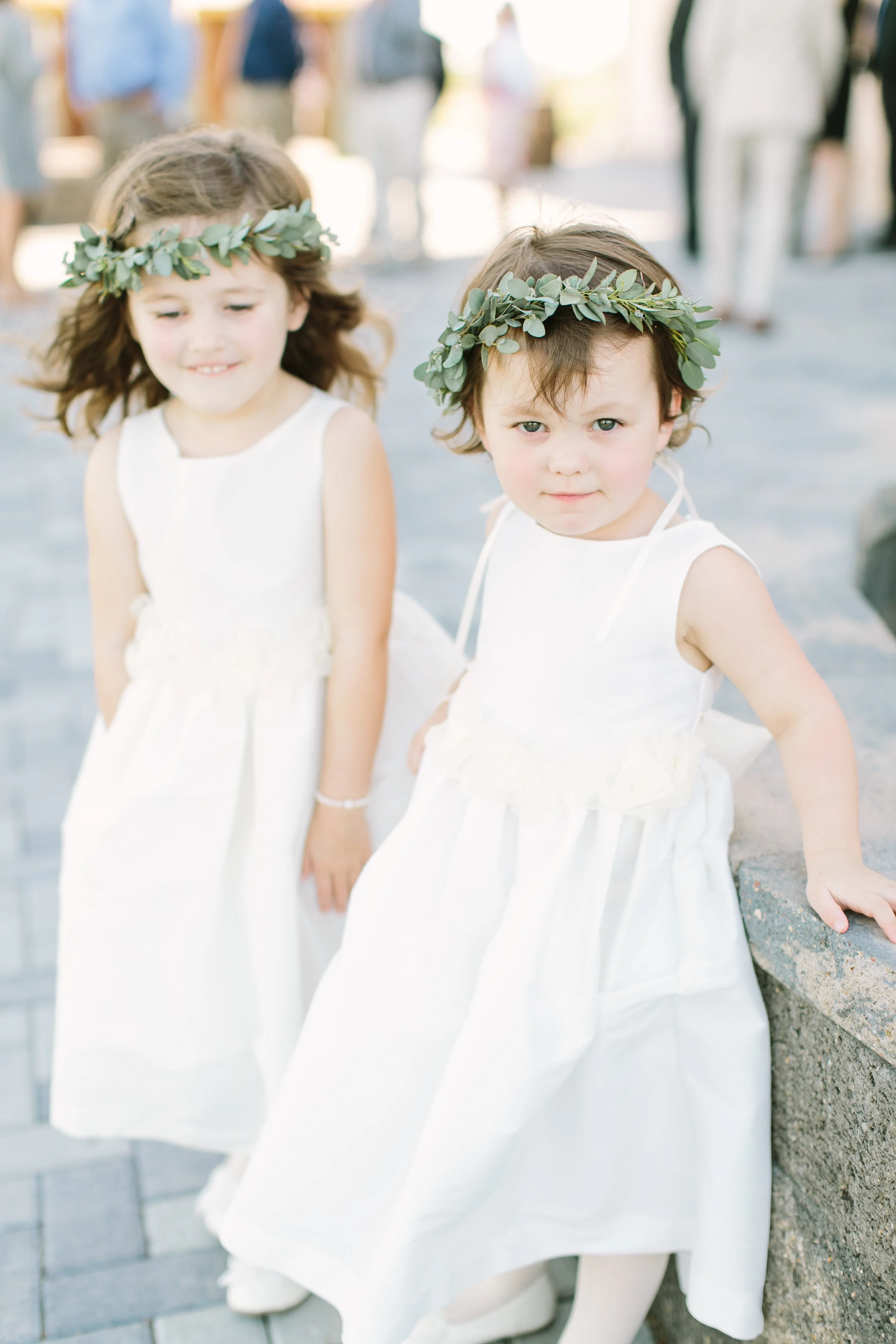 Flower Girl with flower crown wedding houston.JPG