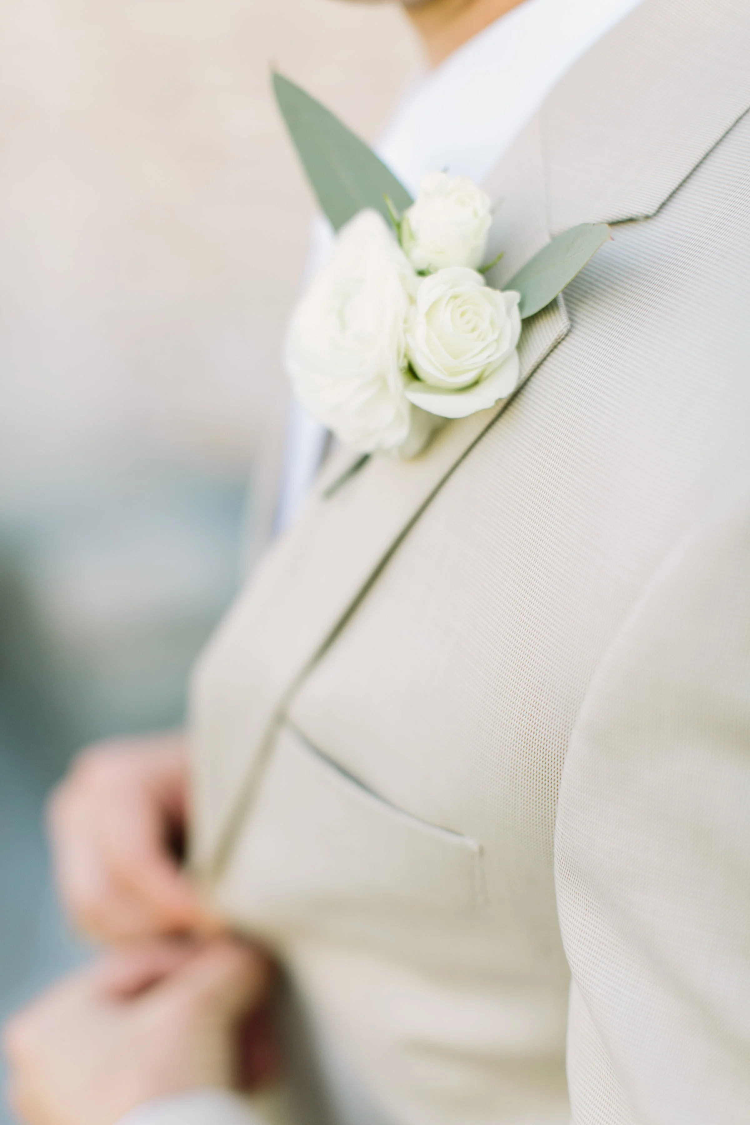 Grooms boutonniere Houston wedding .JPG
