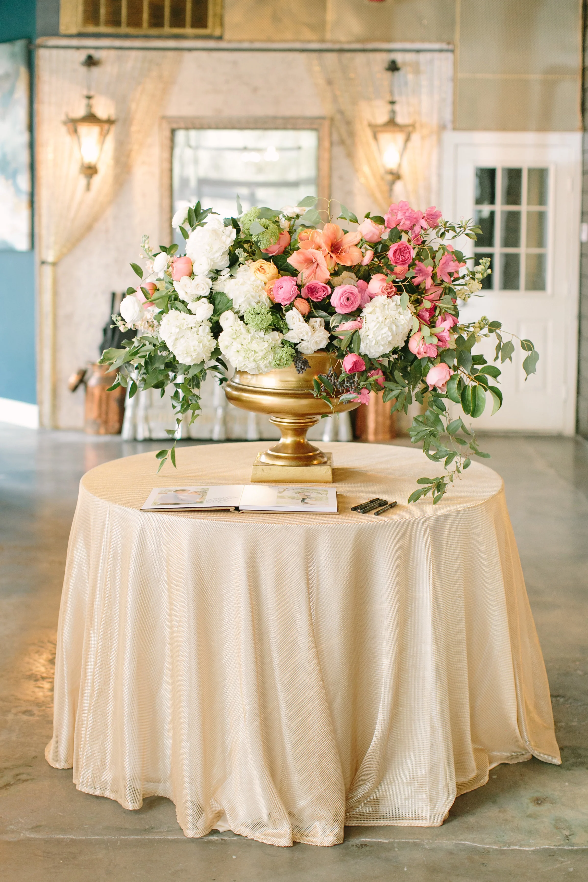 Entry Table Wedding Hughes Manor.JPG