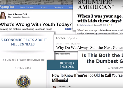 Perhaps We Don’t Have a Generational Problem?
