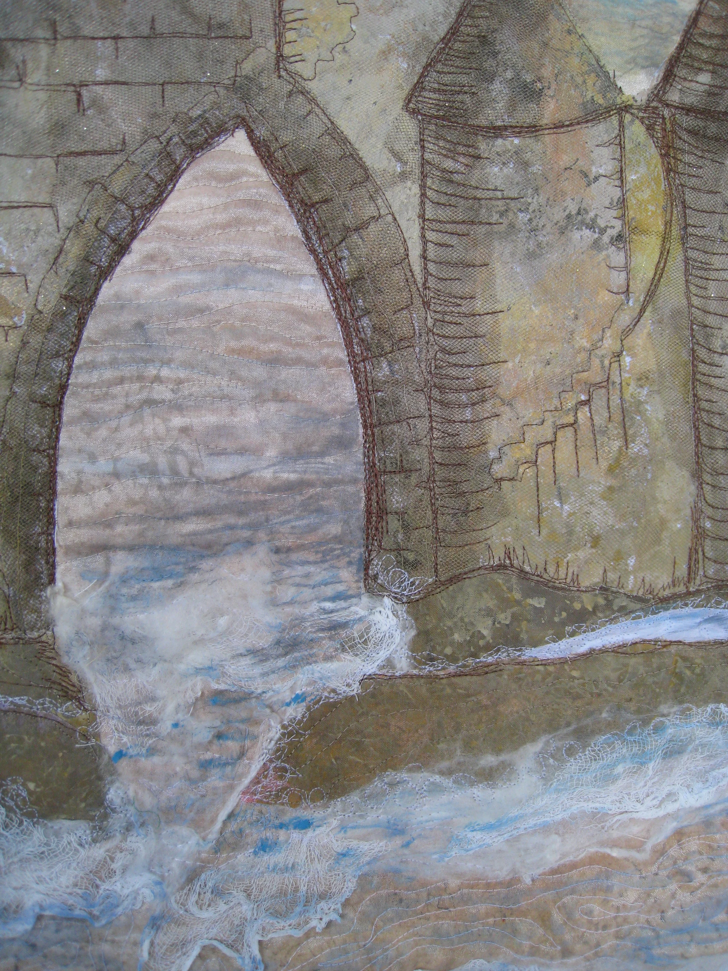 Detail from Denial. ... Piecing together a Changing Planet