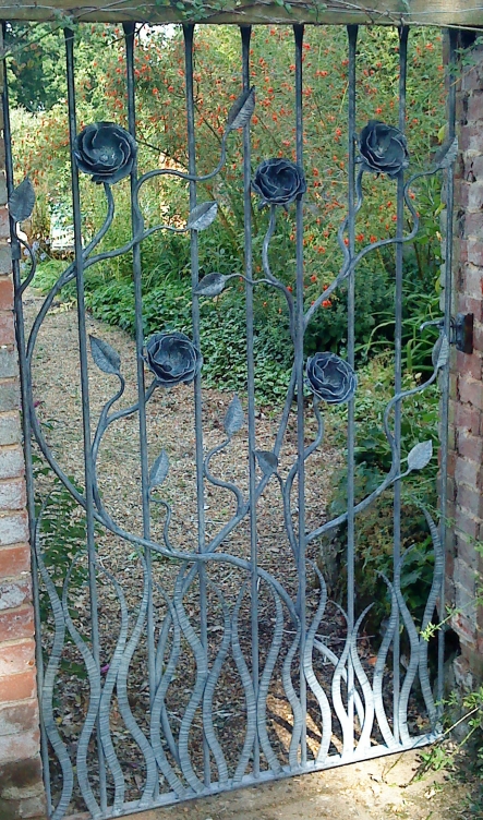 Walled Garden Rose Gate