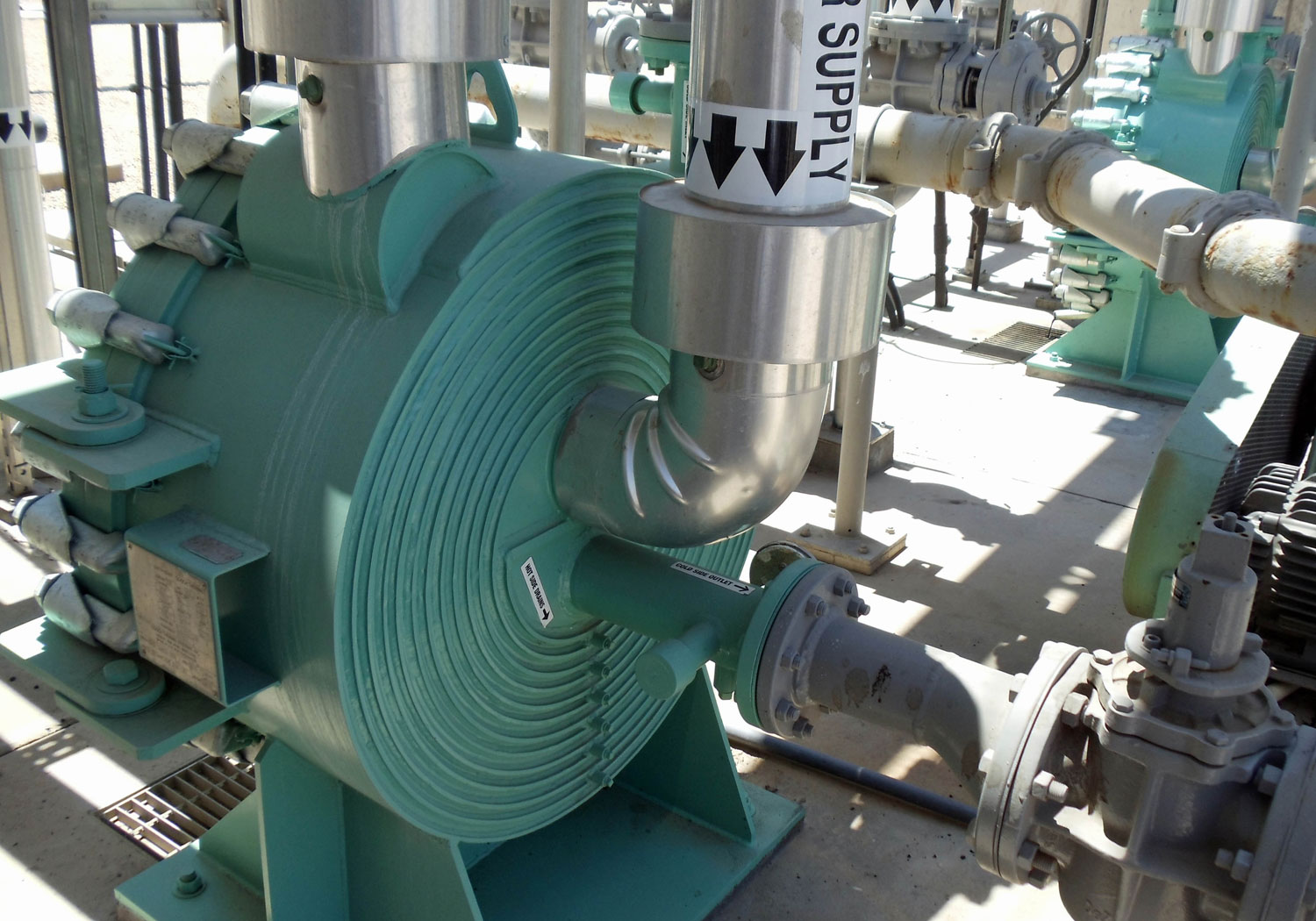 Spiral Heat Exchangers for Anaerobic Digester Sludge Heating