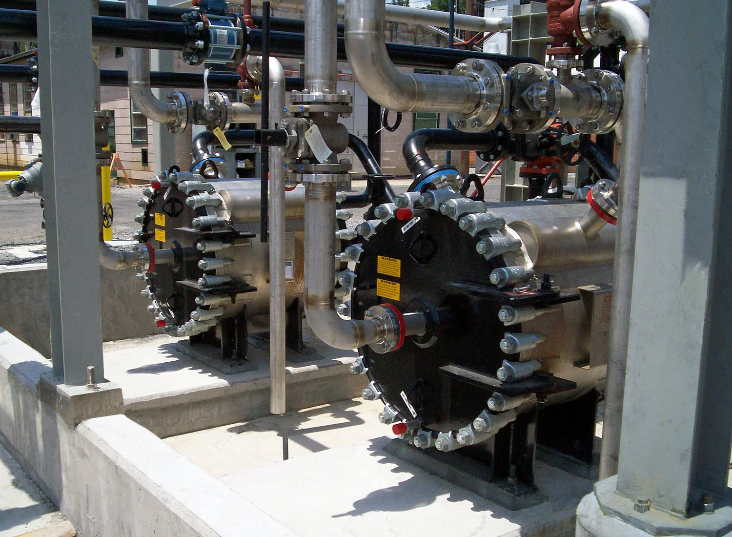 Type 1.1-H Spiral Heat Exchangers in Acid Cooling Service Chemical Processing