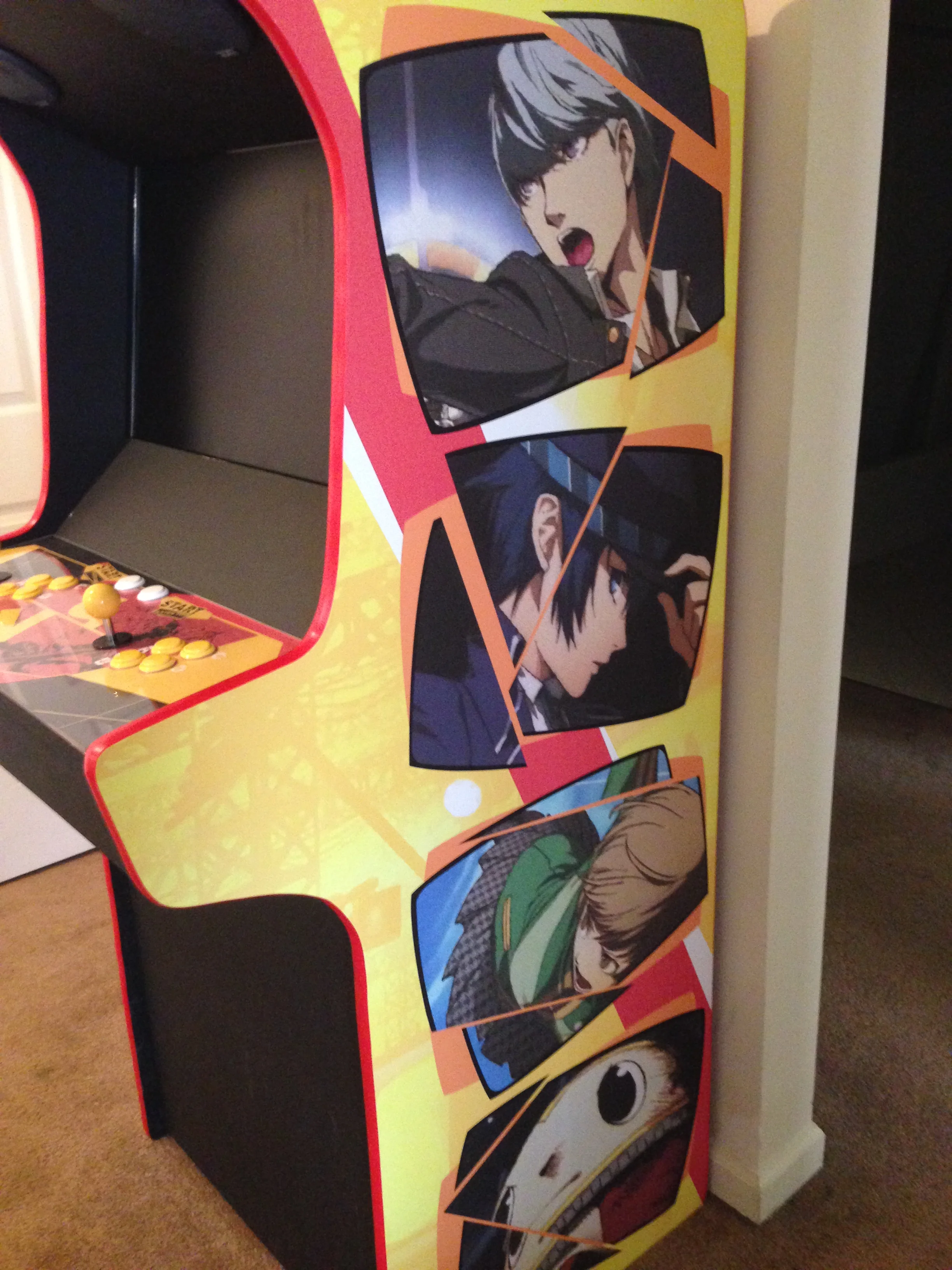Persona 4 Arena Arcade Cabinet