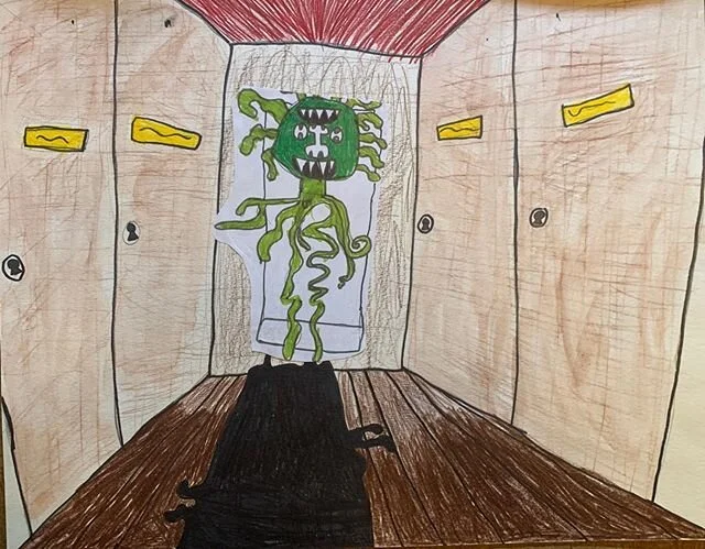 4th Grade study for 4th Grade shadow box