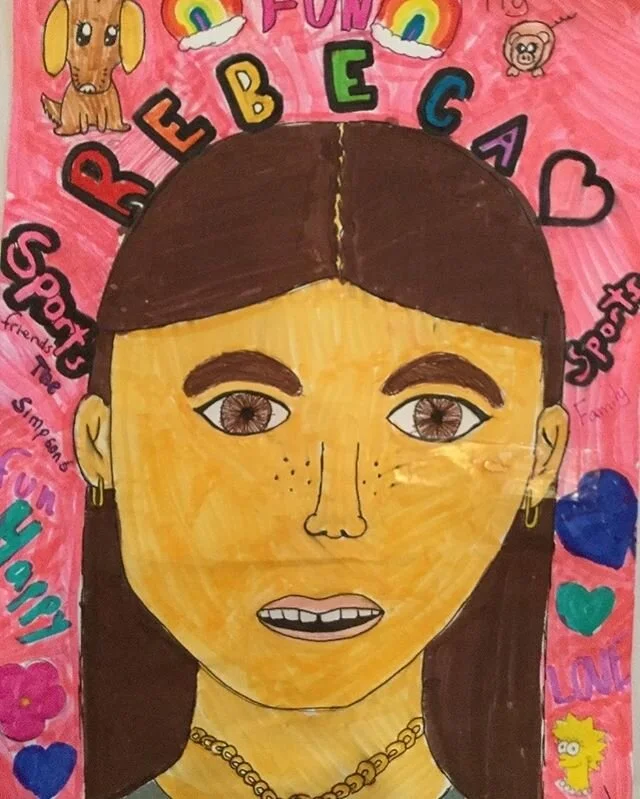 5th Grade Self-Portrait. Done in Quarantine