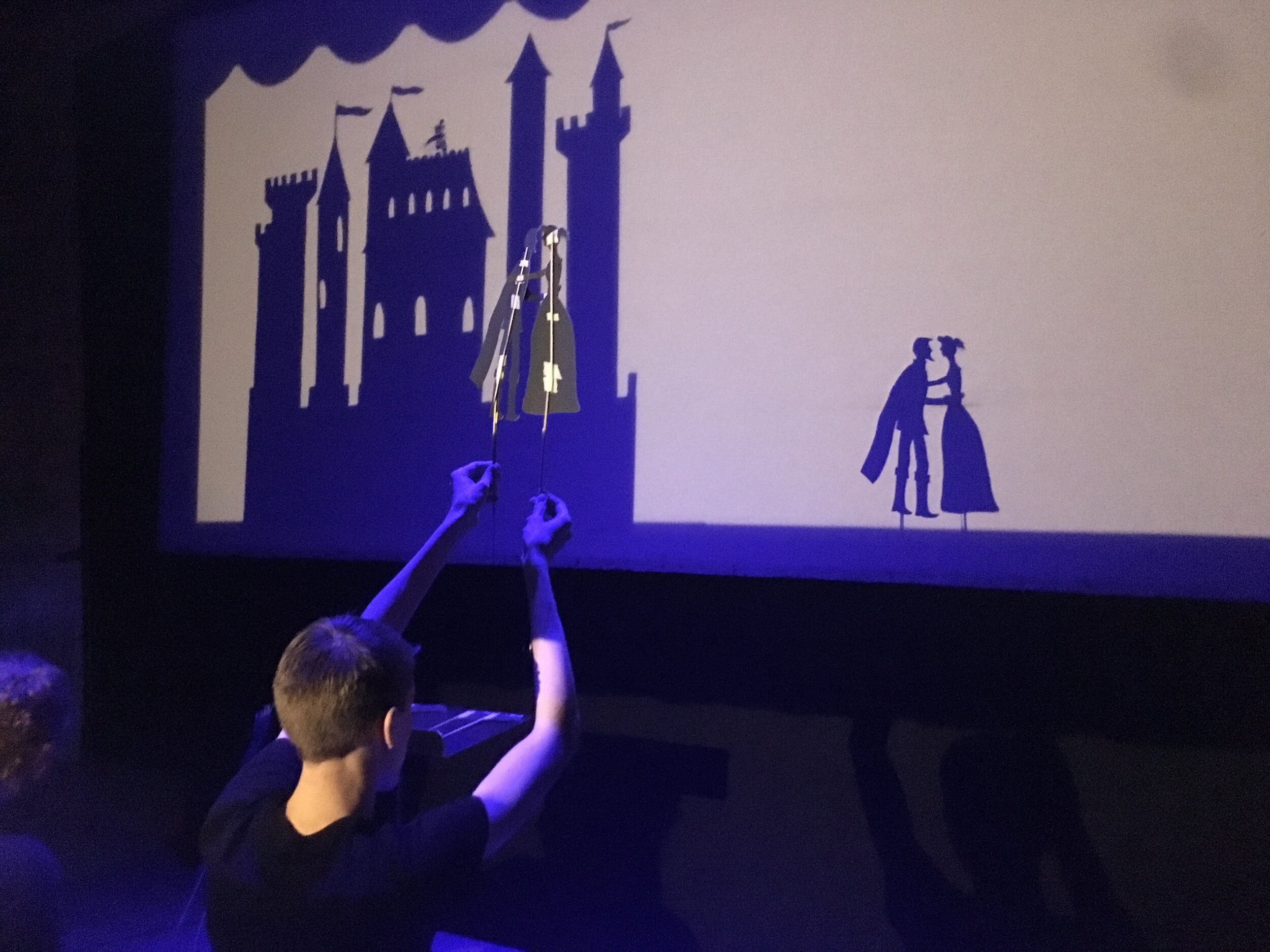  Shadow puppets for the opening scene of  Once Upon a Mattress  at Theater Works, directed by Chris Hamby 