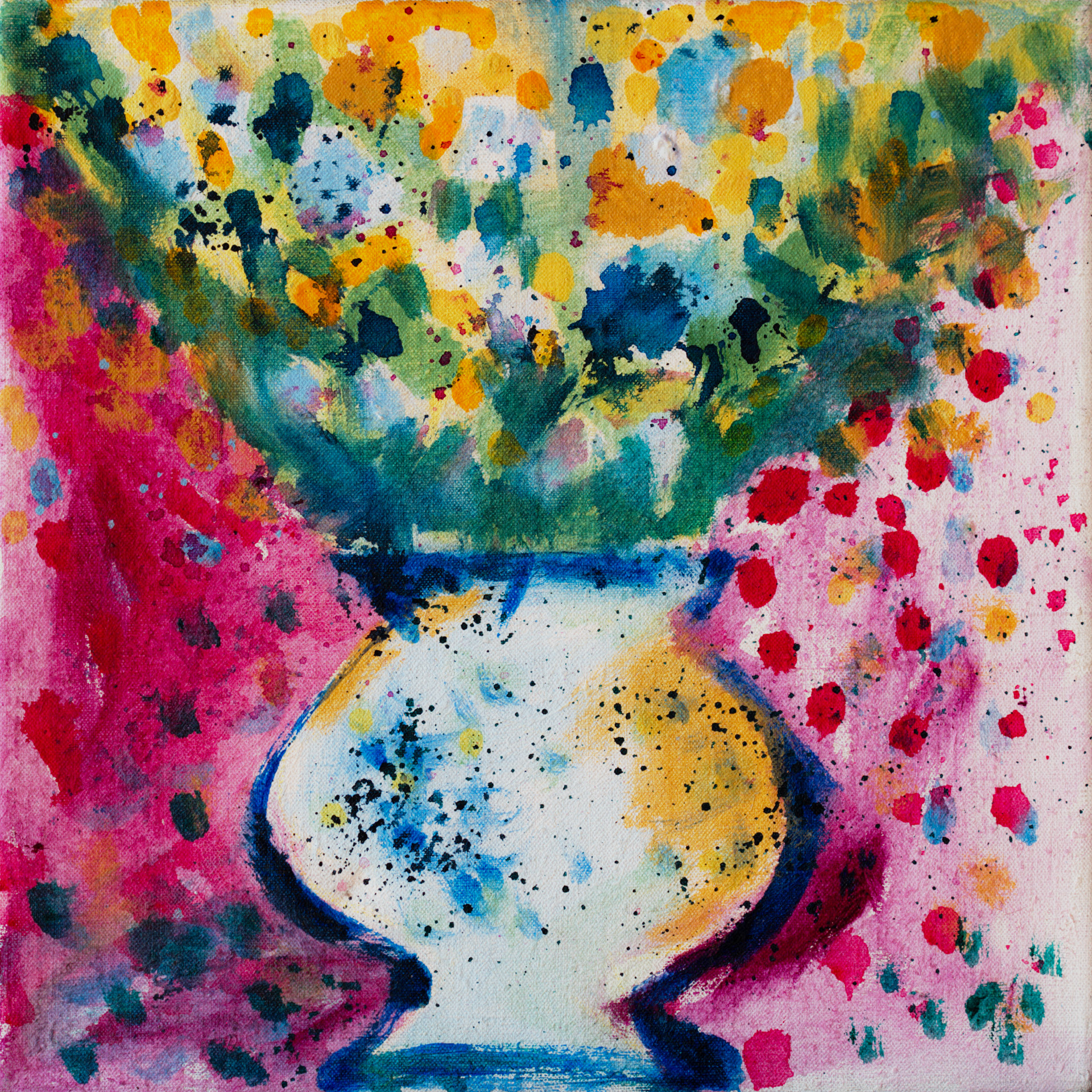 Still Life I / 1989 / oil on canvas / 30x30 cm