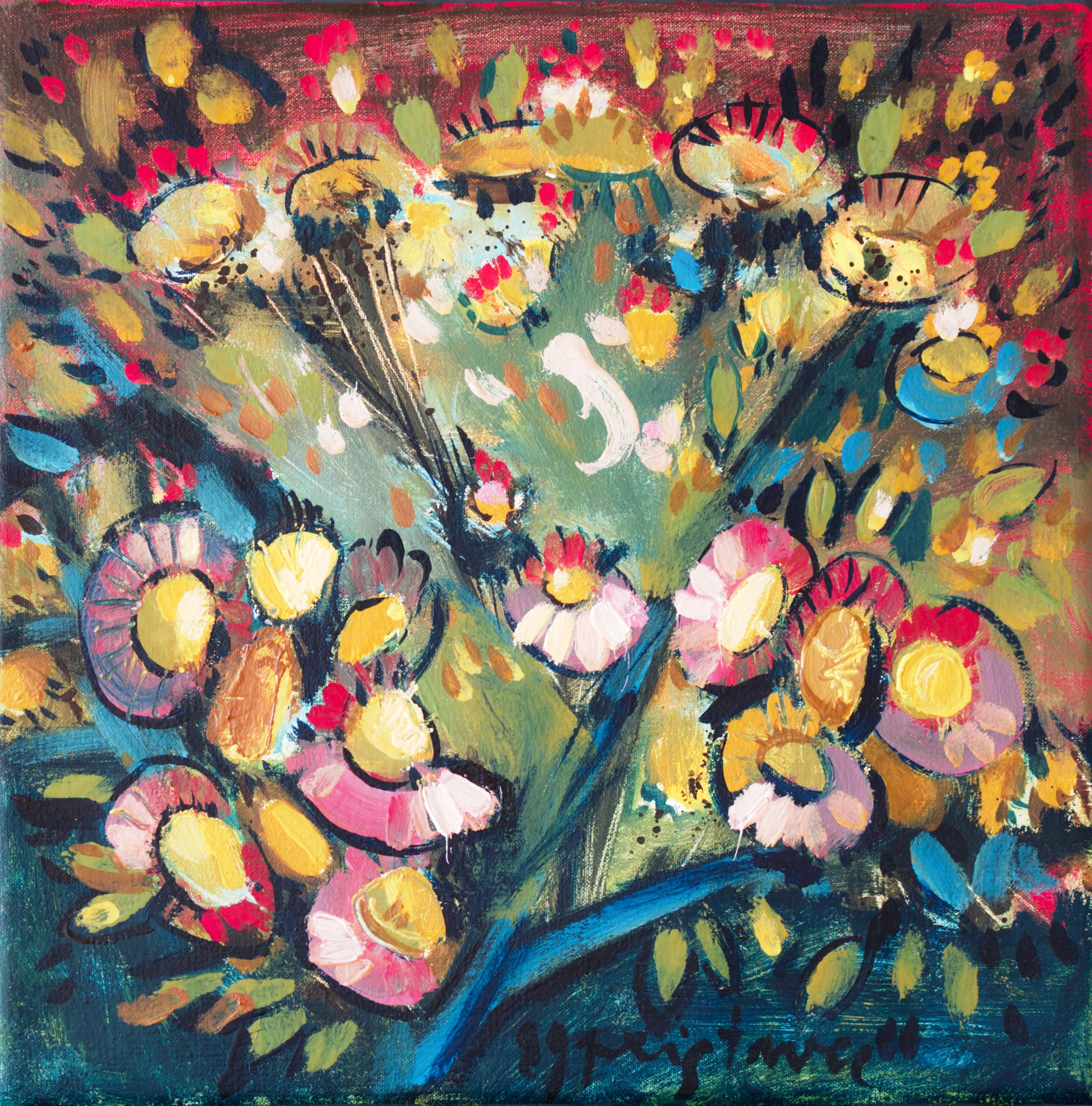 Still Life IV / 1989 / oil on canvas / 30x30 cm