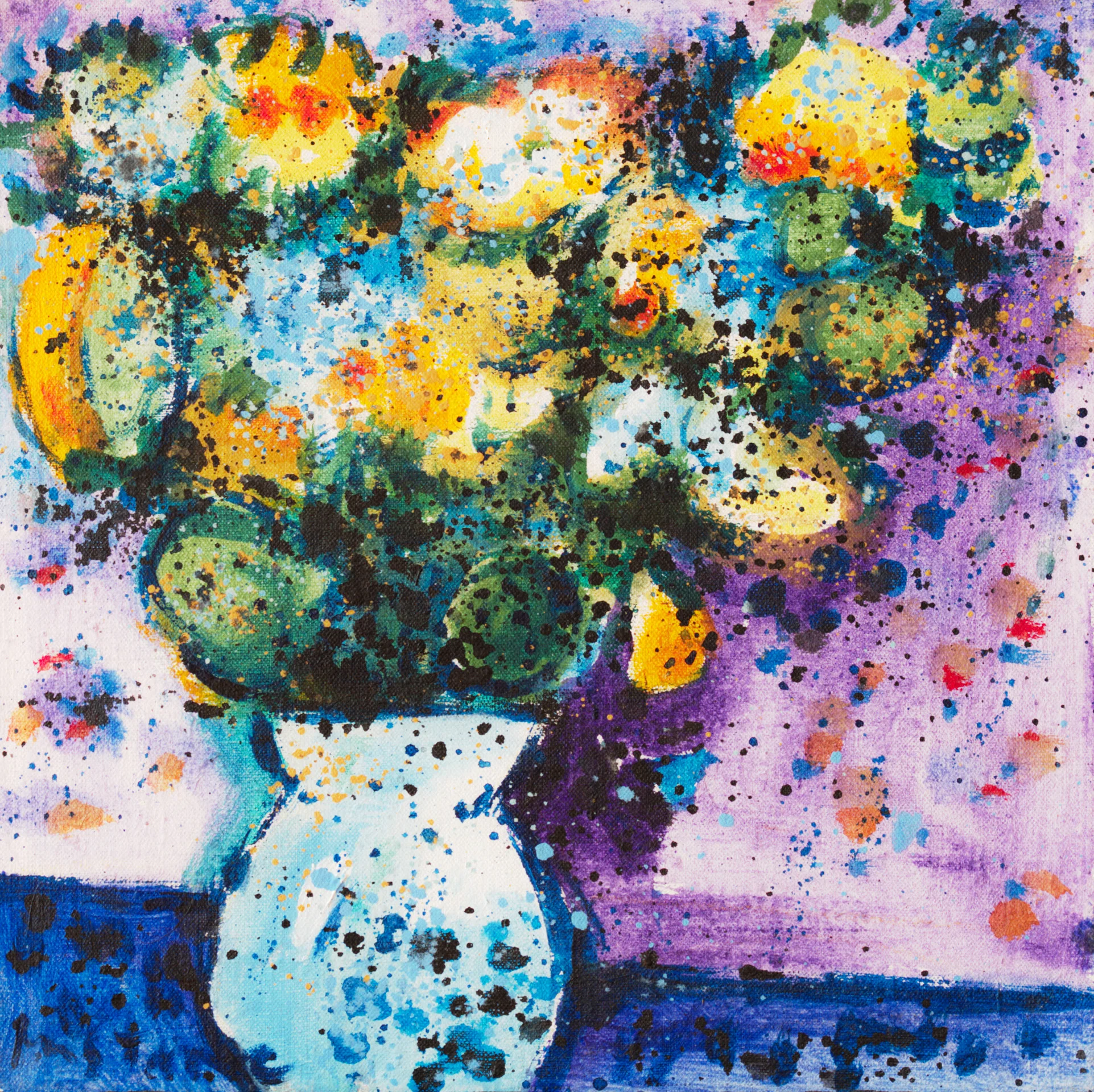 Still Life II / 1989 / oil on canvas / 30x30 cm