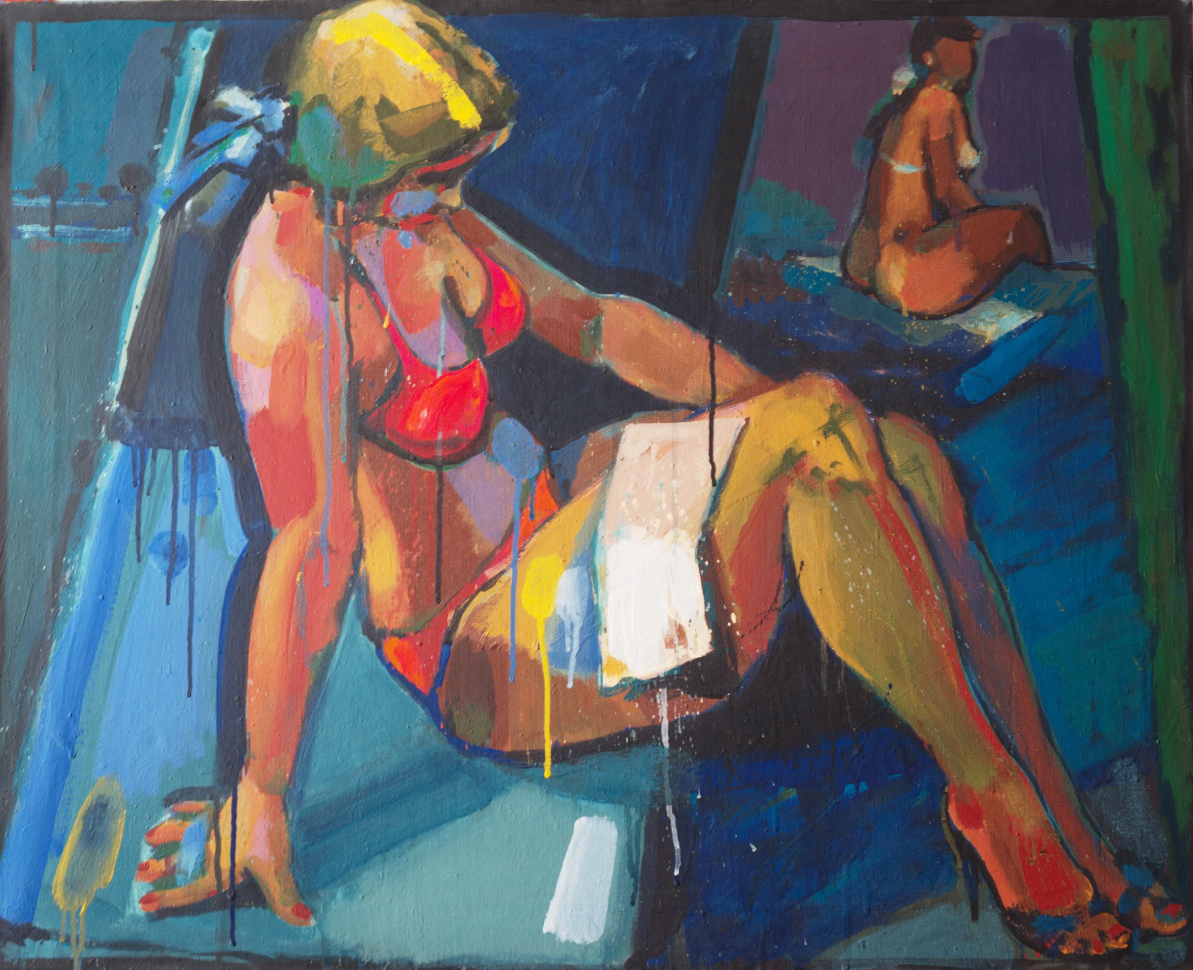 Tatjana / 1980 / oil on canvas / 80 x 65 cm
