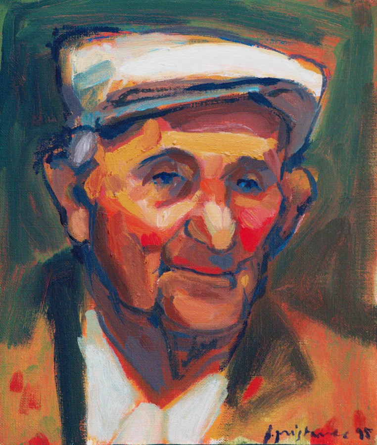 Father / 1995 / oil on canvas / 30x35 cm