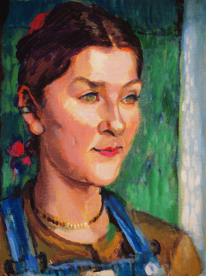 Ivana / 1997 / oil on canvas / 30x40 cm
