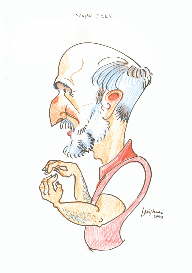 Martin Drev / 2004 / color pencils on paper / 30x42 cm