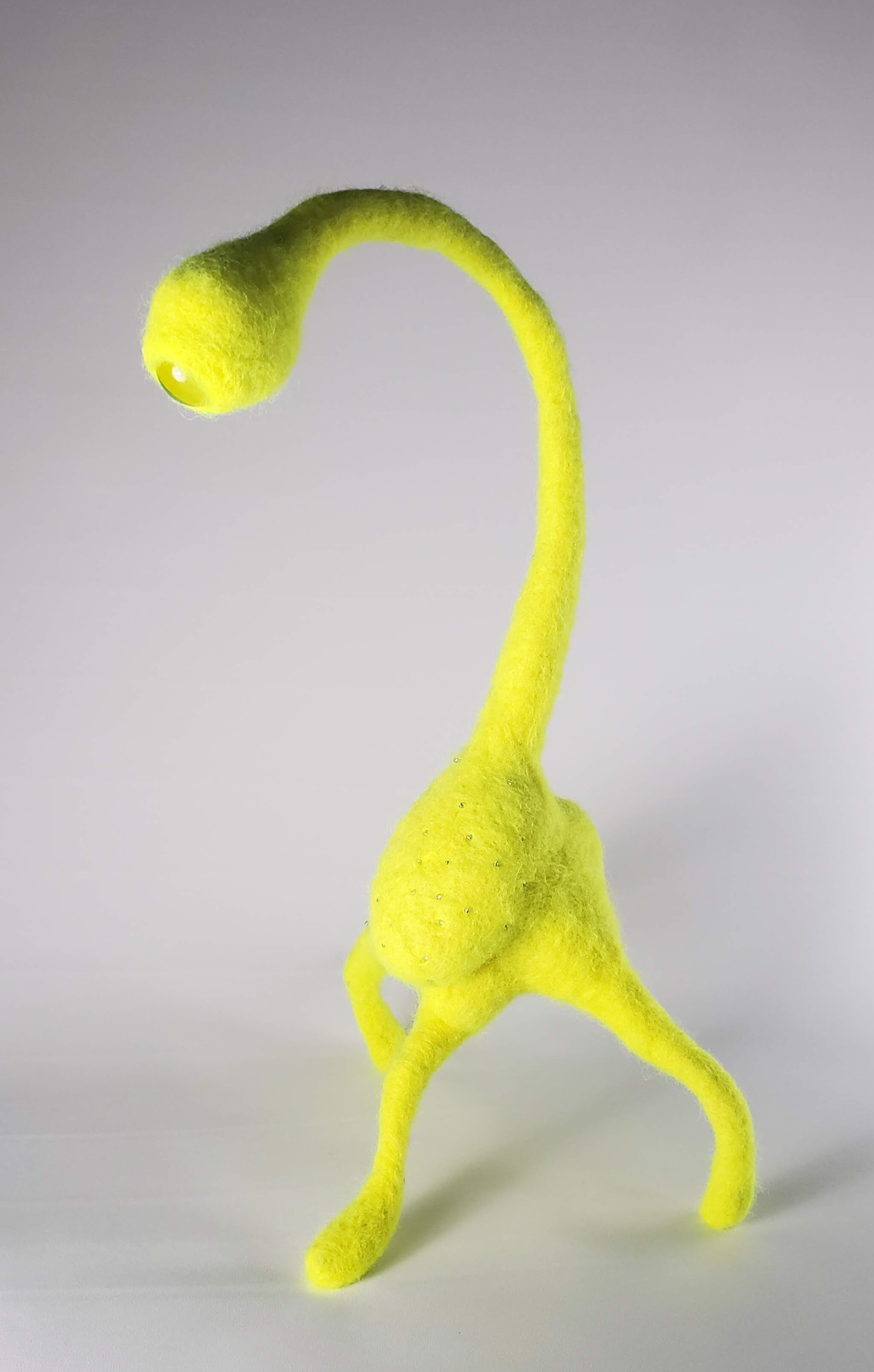 Angler Yellow Alien, Glass Eyeball