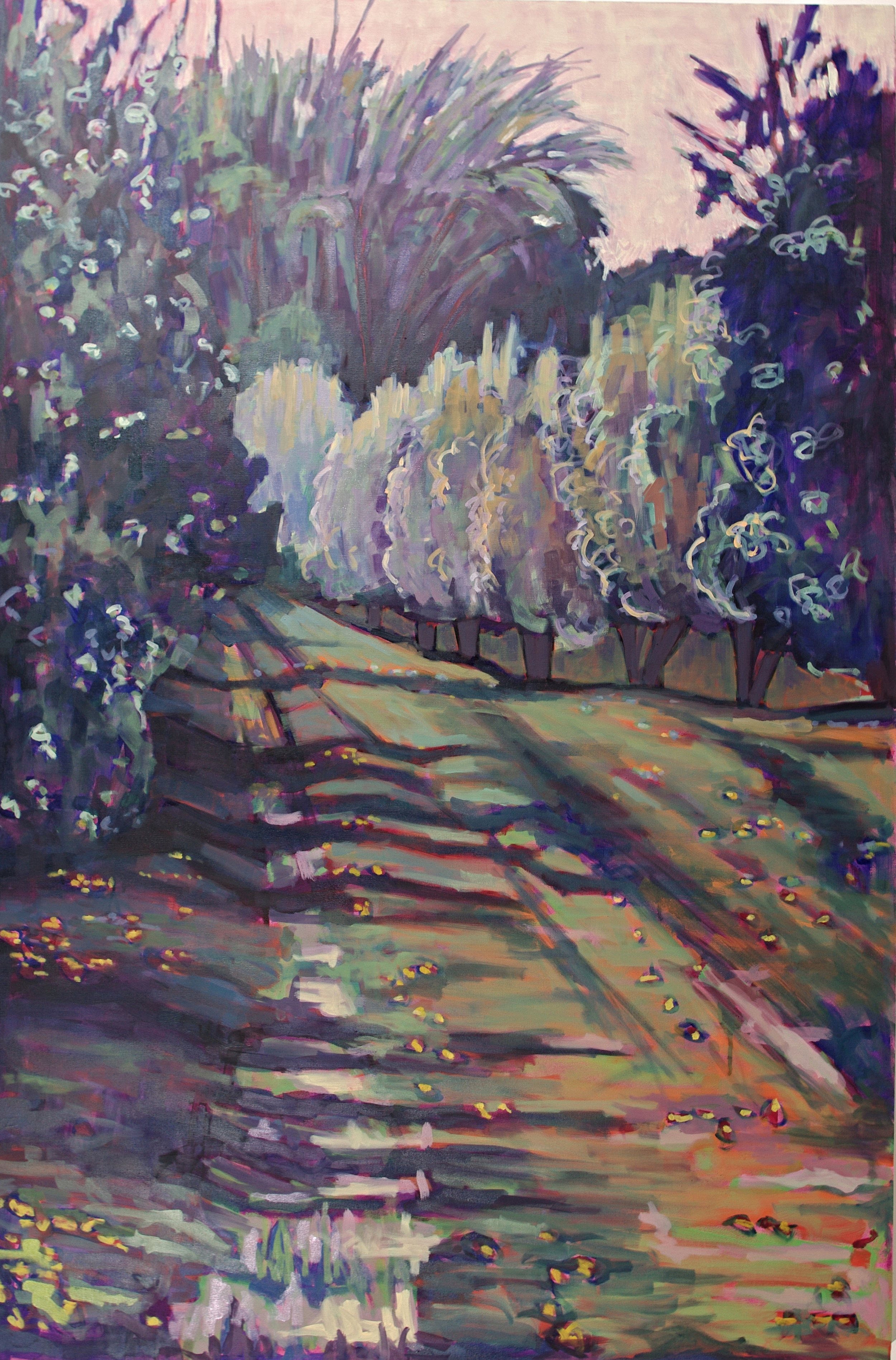 Spring Orchard  60" x 40"