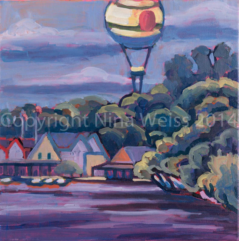 Boathouses on the Schylkill