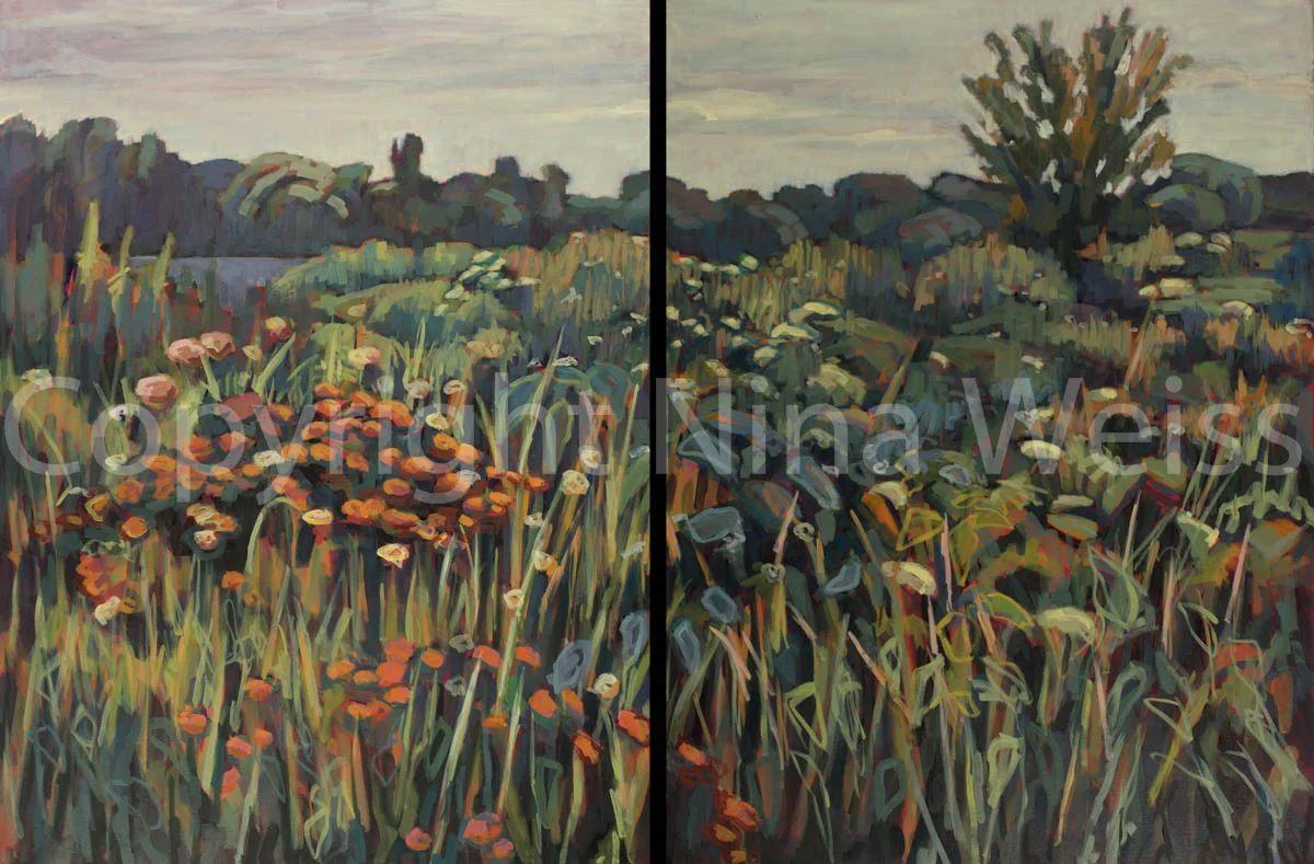 Prairie Ride Diptych